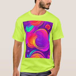 Camiseta Eetal Neon: Sonhos Abstrato