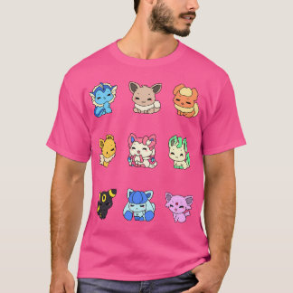 Camiseta Eeveeluções de Blushing