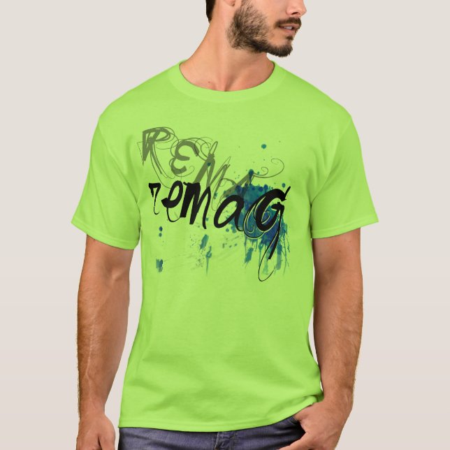 Camiseta Efeito de rotação (Frente)