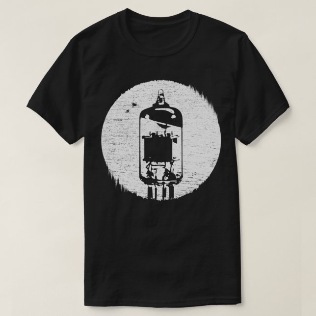 Camiseta Efeito Distinto Tubo De Vacuidade Retroativa  (Frente do Design)
