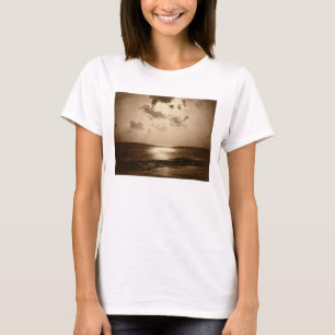 Camiseta Efeito solar - oceano, 1857 (impressão do albume