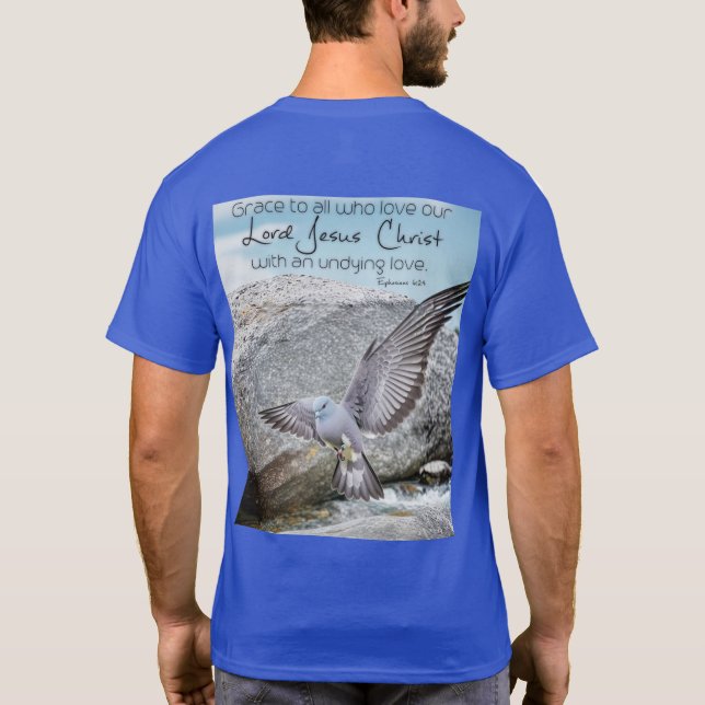 Camiseta Efesianos 6:24 (Verso)
