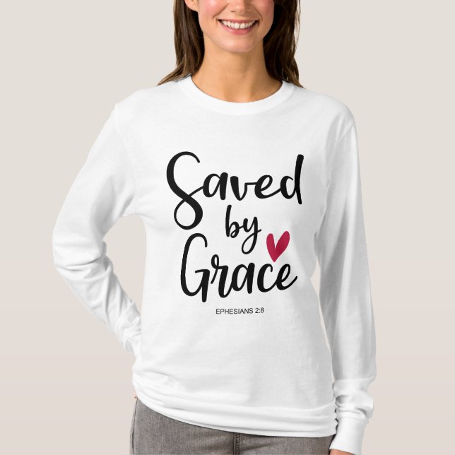 Camiseta Efésios 2:8 (Frente)