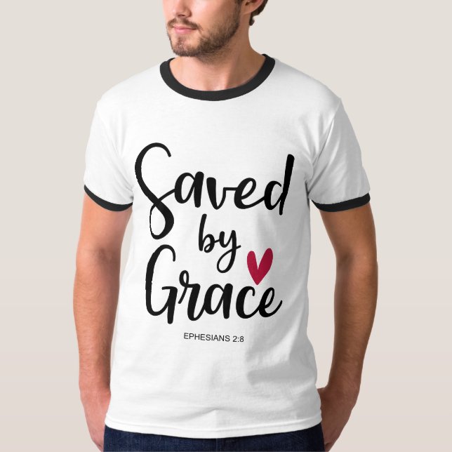 Camiseta Efésios 2:8 (Frente)