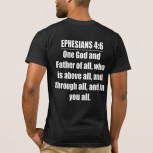 Camiseta Efésios 6:10 Seja Forte no Senhor Versículo Bíblic