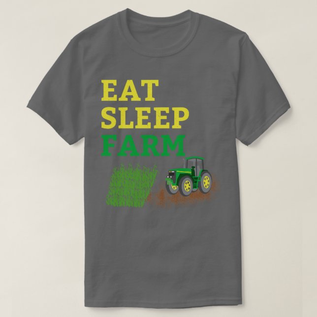 Camiseta Efetue a Fazenda de latência (Frente do Design)