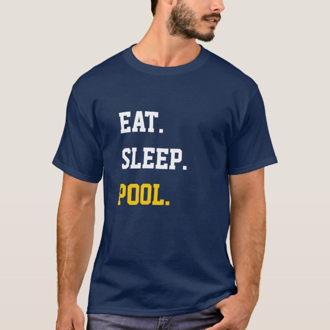 Camiseta Efetue a Piscina de latência (Frente)