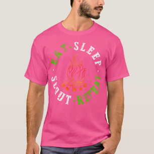 Camiseta Efetue o exame de sono Repita o toque de navegação