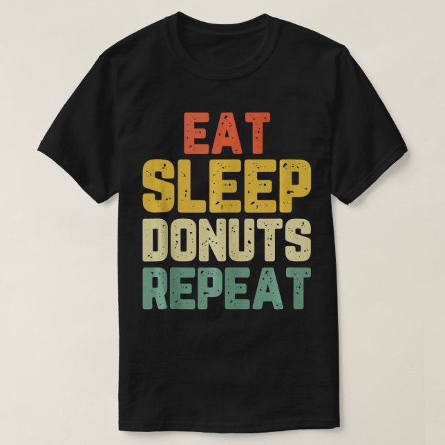 Camiseta Efetue o sono e as Rosquinhas repitam a vinheta de (Frente do Design)