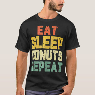 Camiseta Efetue o sono e as Rosquinhas repitam a vinheta de