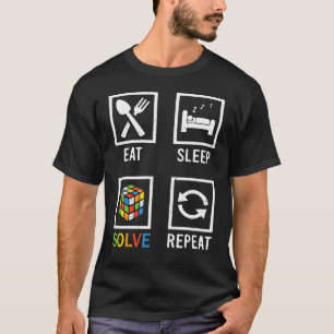 Camiseta Efetue O Sono Solucionar Repetidas Vezes A Resoluç