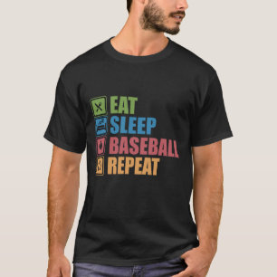 Camiseta Efetue uma repetição da suspensão BASEBALL