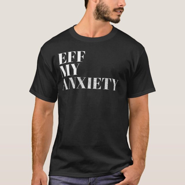 Camiseta Eff minha ansiedade (Frente)