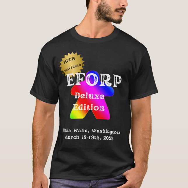 Camiseta EFORP 2025 Raposa Oficial do Arco-Íris (Frente)