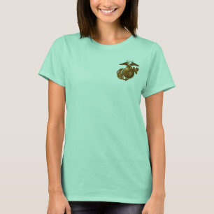 Camiseta EGA da Cheio-Cor - Bronze