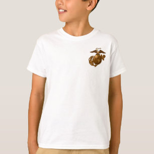 Camiseta EGA da Cheio-Cor - Bronze