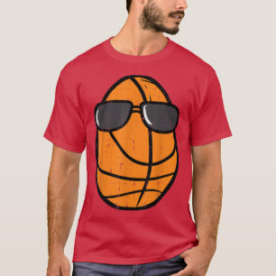 Camiseta Egg Basketball Sunglasses Easter Day Sports Men Wo