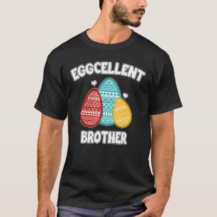 Camiseta Egg Cellent Brother Easter Boys Girls Bunny