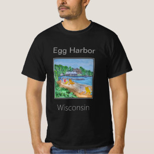 Camiseta Egg Harbor Beach, Wisconsin