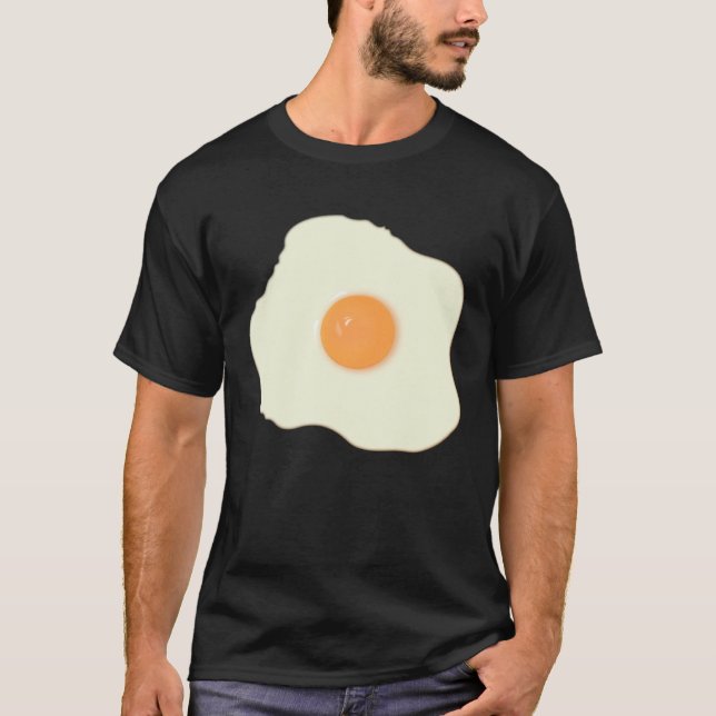 Camiseta Egg Omelette Costume  Halloween (Frente)