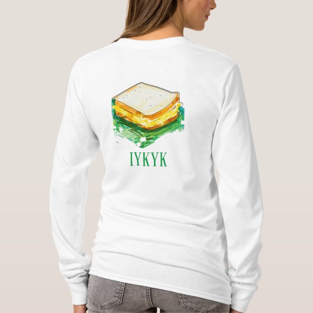 Camiseta Egg Salad Sammy (Verso)