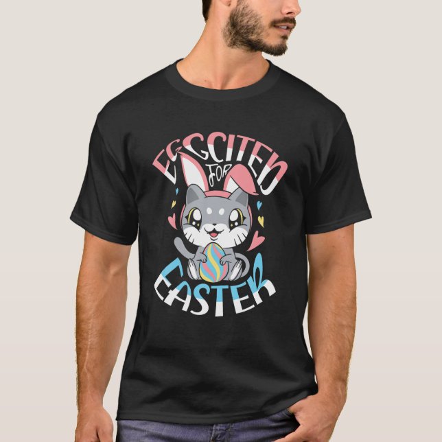 Camiseta Egged For Páscoa For A Páscoa Fan Egg Hunting E (C (Frente)