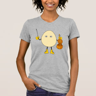 Camiseta Egghead Violinist