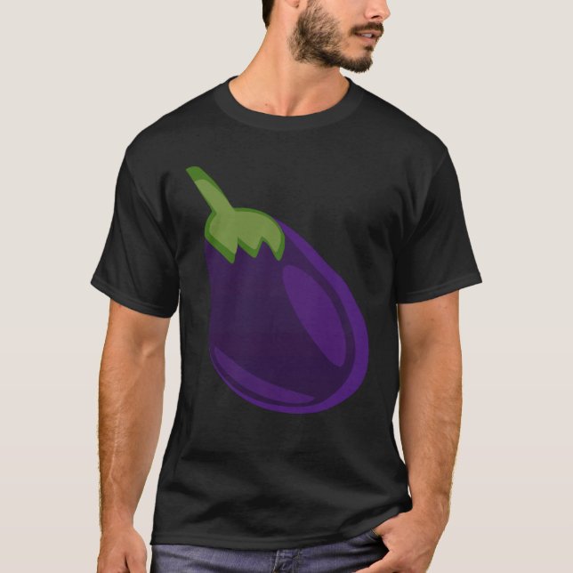 Camiseta Eggplant Is Life Fun Graphic Vegetable  1 (Frente)