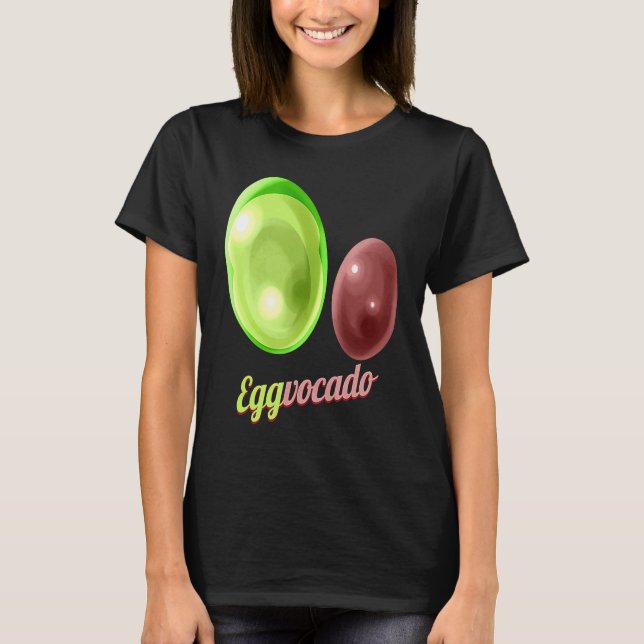 Camiseta Eggs Painted As Avocado Eggvocado For Hunt on Eggs (Frente)