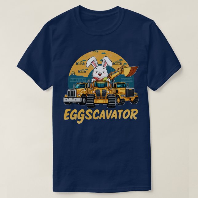 Camiseta Eggscavator (Frente do Design)