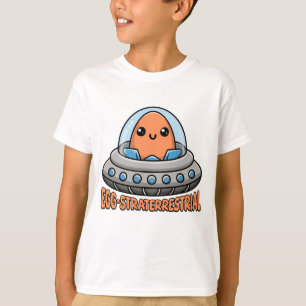 Camiseta Eggstraterreal! Canhão de OvNI de Alienígena