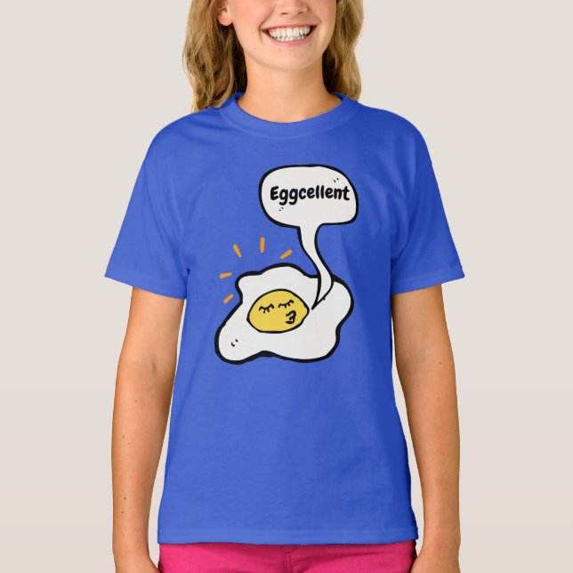 Camiseta Eggxelente Ovo Estrelado (Frente)