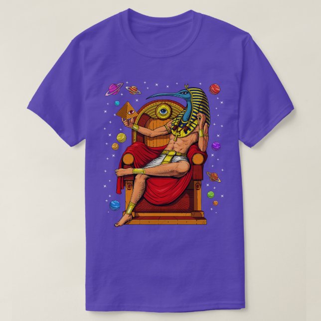 Camiseta Egípcio Deus Thoth (Frente do Design)
