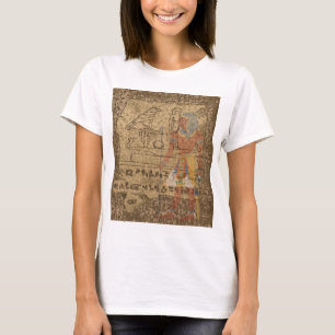 Camiseta Egípcio jeroglífico