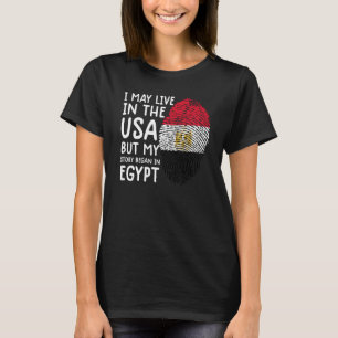 Camiseta Egípcios Tee Men Egito Bandeiras Mulheres