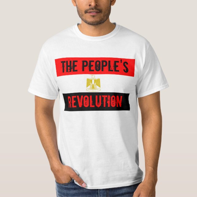 CAMISETA EGIPTO A REVOLUÇÃO DO PESSOA (Frente)