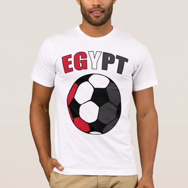 Camiseta Egipto Footy (luz) (Frente)