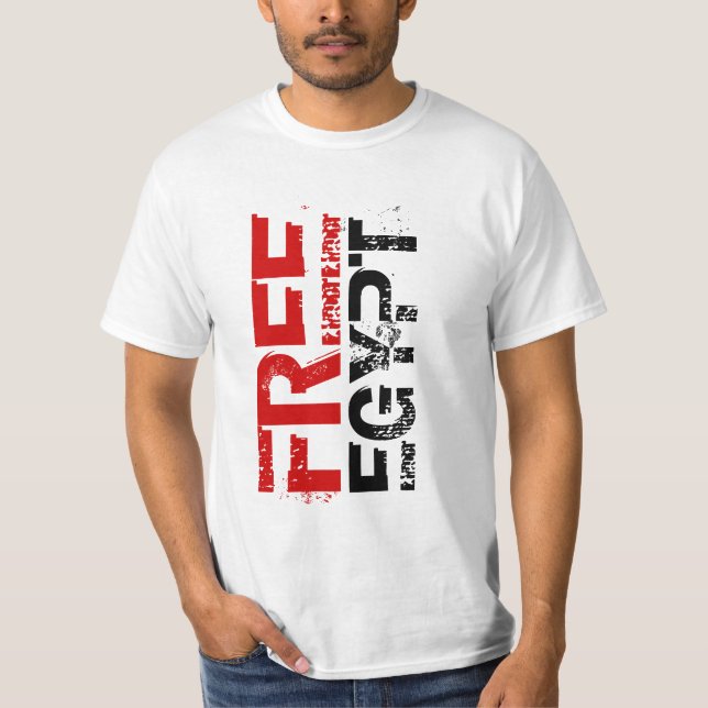 CAMISETA EGIPTO LIVRE (Frente)
