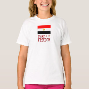 Camiseta EGIPTO:: Suportes para a liberdade