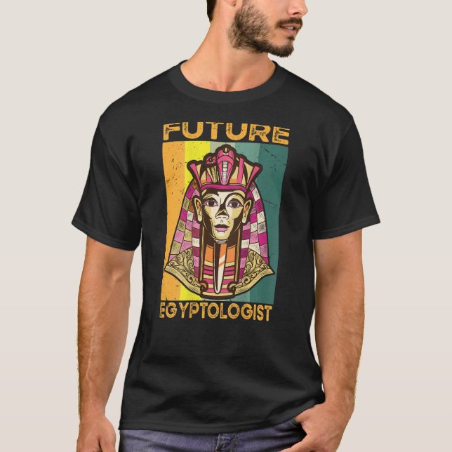 Camiseta Egiptologista do futuro (Frente)
