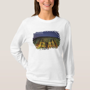 Camiseta Egito, Abu Simbel, Figuras colossais de Ramessés