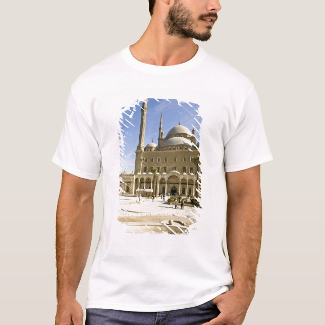 Camiseta Egito, Cairo. A imponente Mesquita de Mohammed Ali (Frente)