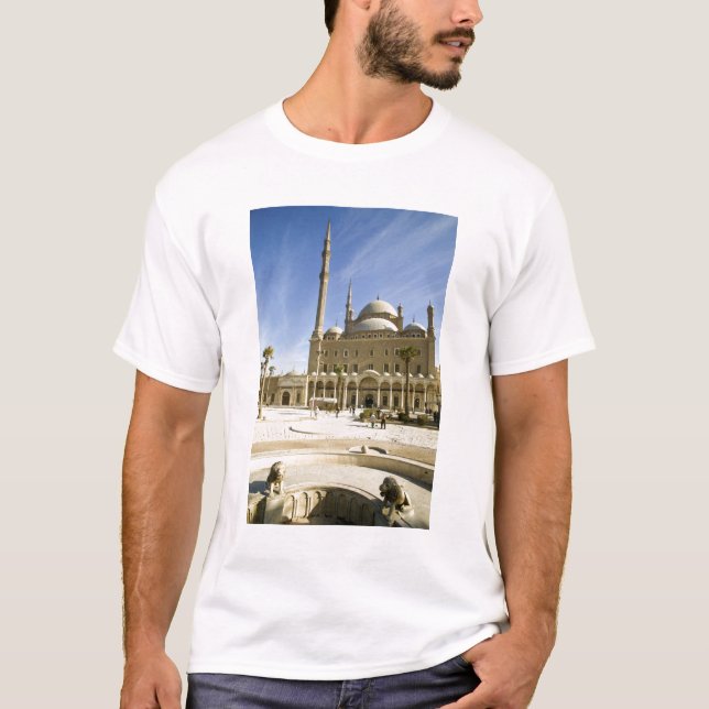 Camiseta Egito, Cairo. A imponente Mesquita Mohammed Ali (Frente)