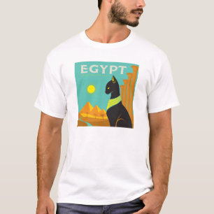 Camiseta Egito   Land of Feline Royalty