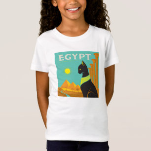 Camiseta Egito   Land of Feline Royalty