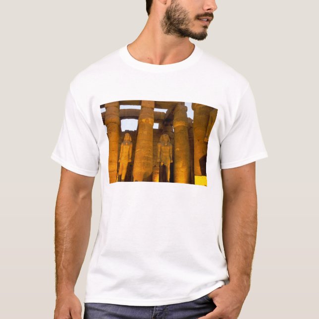 Camiseta Egito, Luxor. Templo de Karnack. (Frente)
