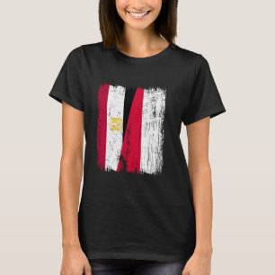 Camiseta Egito Polônia Meia Bandeira Ancestralidade Egípcia