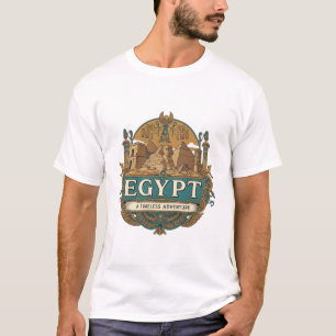 CAMISETA EGITO: UMA AVENTURA SEM TEMPO