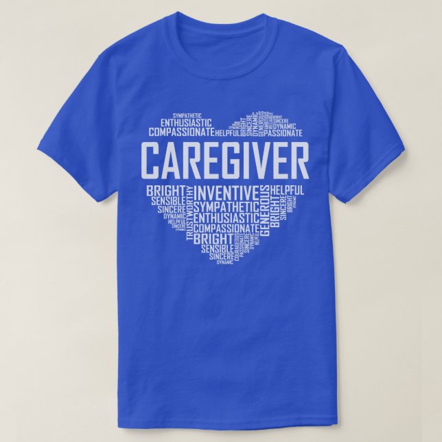 Camiseta egiver Heart (Frente do Design)