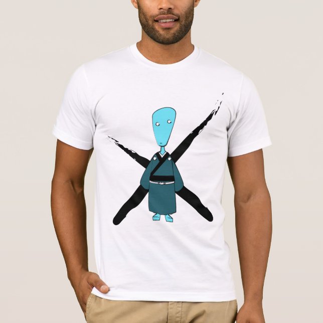 Camiseta Ego em um Hakama (Frente)